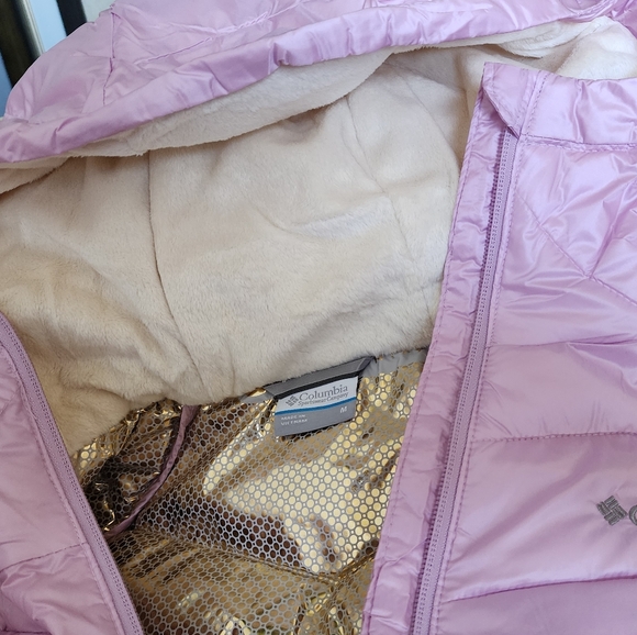 Columbia Joy Peak Omni Heat Hooded Jacket- Color Aura-NWT - Picture 3 of 6